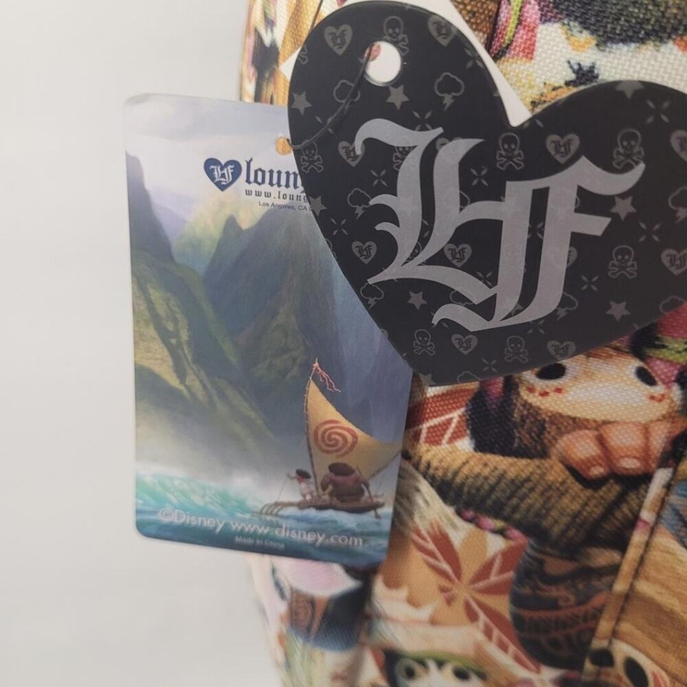 Loungefly Heart Logo Moana Backpack – NWT – 2017 – Pre‑Funko – Rare - Picture 9 of 11